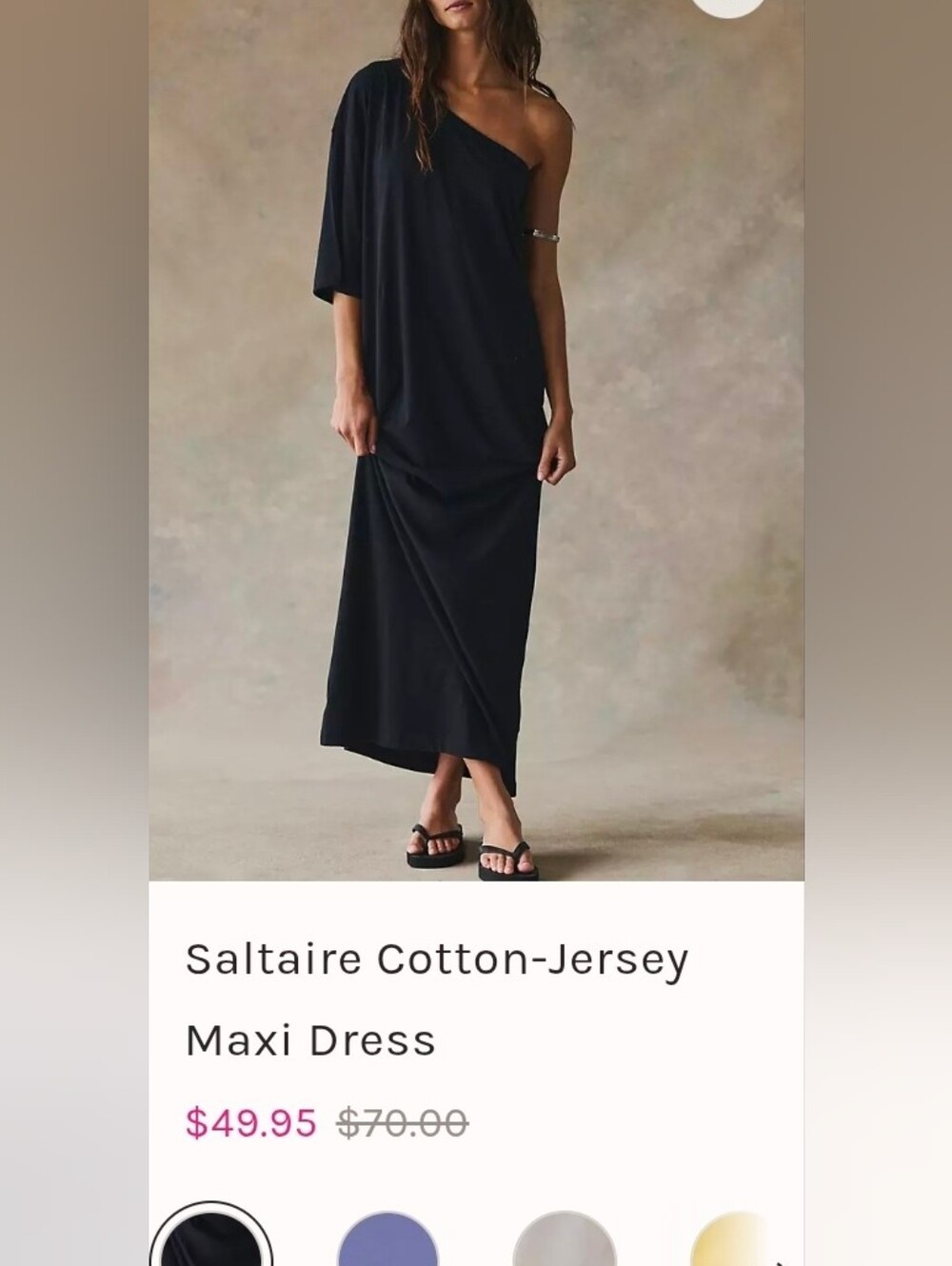 Free People Free-est One Shoulder Dress